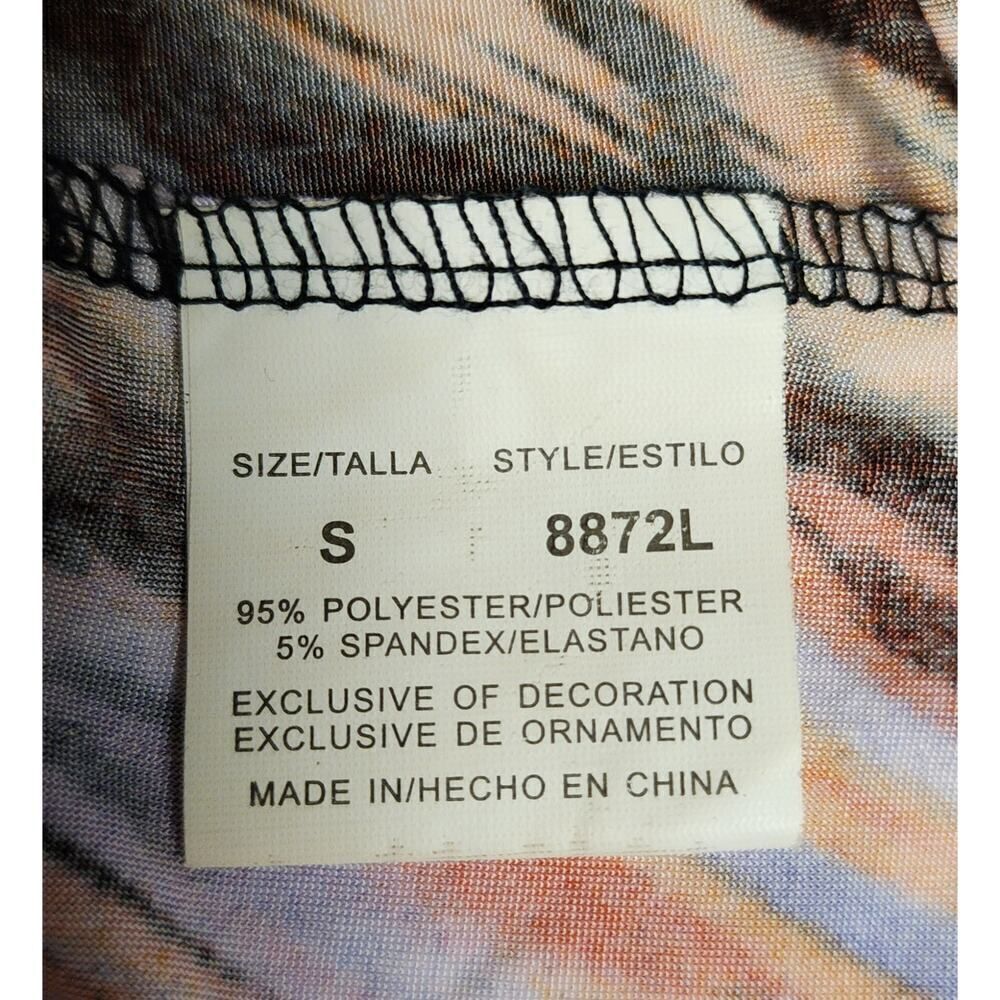Just Love Kaleidoscope Sleeveless Above Knee Summer Dress Size Small - Picture 6 of 6